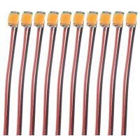 SeKi 0805 SMD LED - CW (6000K), bedrahtet, 10er Pack
