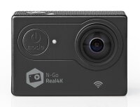 Action-Kamera. echtes 4K Ultra HD, WLAN, wasserdichtes Gehäuse