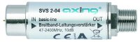axing SAT-Leitungsverstärker, 10dB, 47 - 2200 MHz