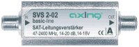 axing SAT-Leitungsverstärker, 16-20dB, 47 - 2400...
