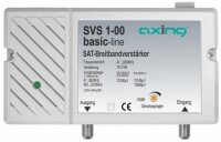 axing SAT-Breitbandverstärker, 25dB regelbar,...