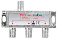 axing SAT-Verteiler 3-fach, 5-2400MHz, DC-Durchlaß,...