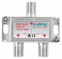 axing SAT-Verteiler 2-fach, 5-2400MHz