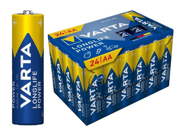 VARTA LR6/AA (Mignon) (4906) Batterie, 24 Stk. in Box