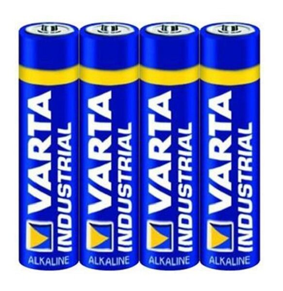 VARTA  Alkaline-Batterie Industrial, Micro, AAA, 4er Tray