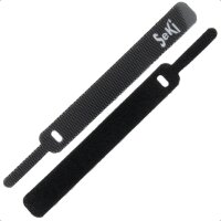 Klettkabelbinder Sortiment 45 Stk. schwarz