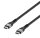 USB 2.0 Typ C EPR Ladekabel 240 W / Power Delivery 3.1, 2,0m, schwarz