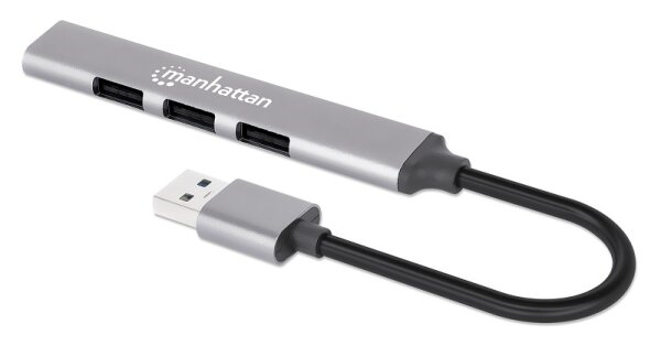 MANHATTA 4-Port USB 3.0 / 2.0 Kombo-Hub