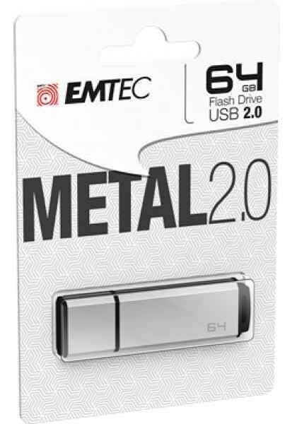 USB2.0 Speicher Stick EMTEC 64 GB, C 900, Metall