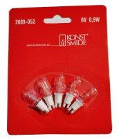 Lämpchen für Konstsmide-Lichterkette 6,0V,...
